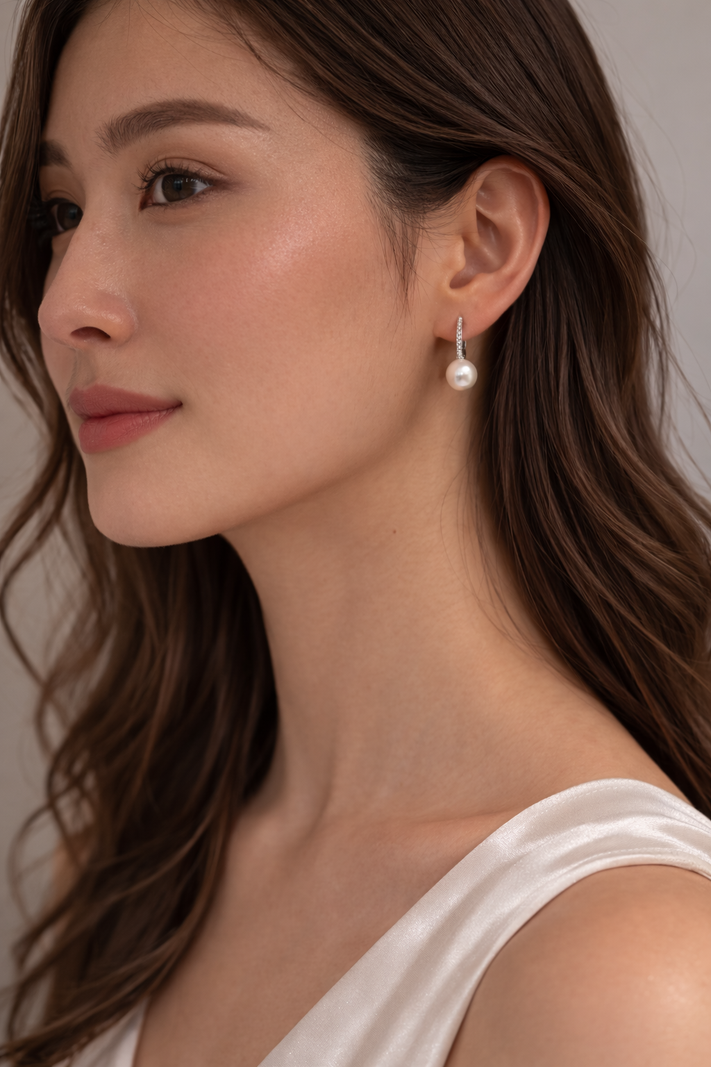 Pearl Luxe Micro-Pavé Earrings