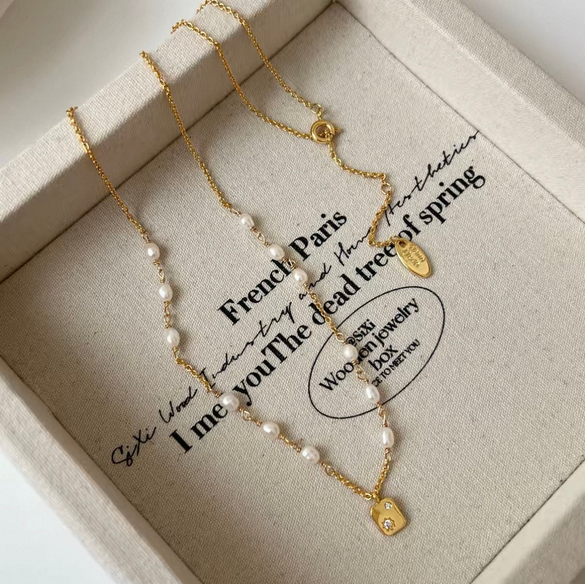 Astria Pearl Necklace