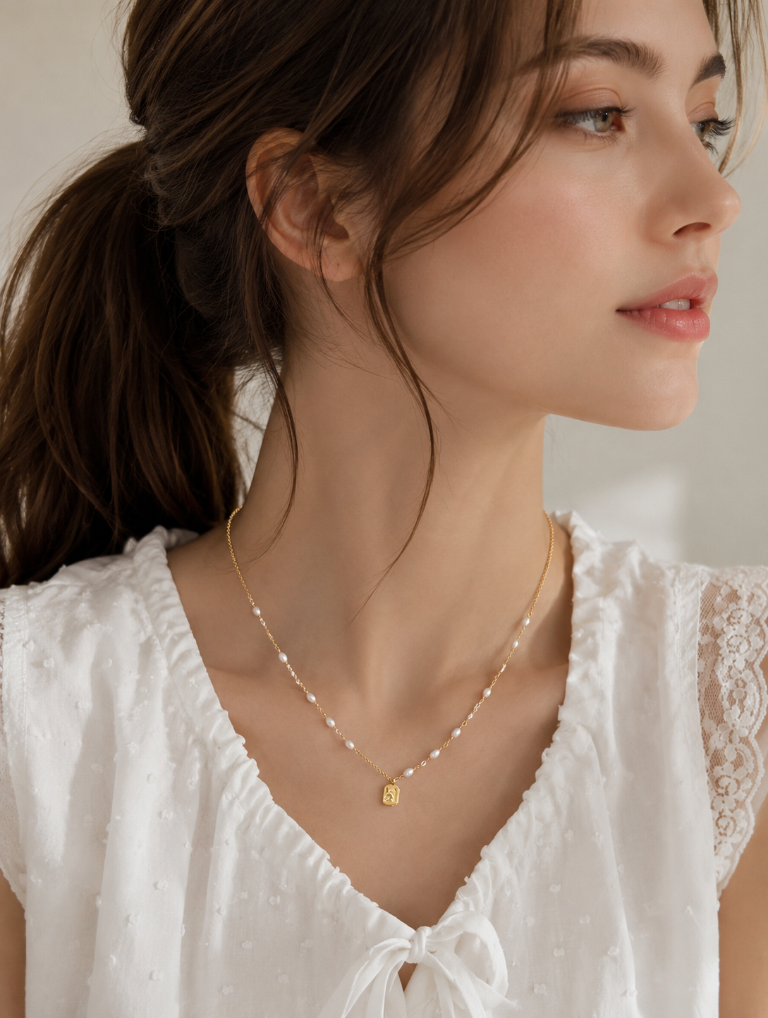 Astria Pearl Necklace