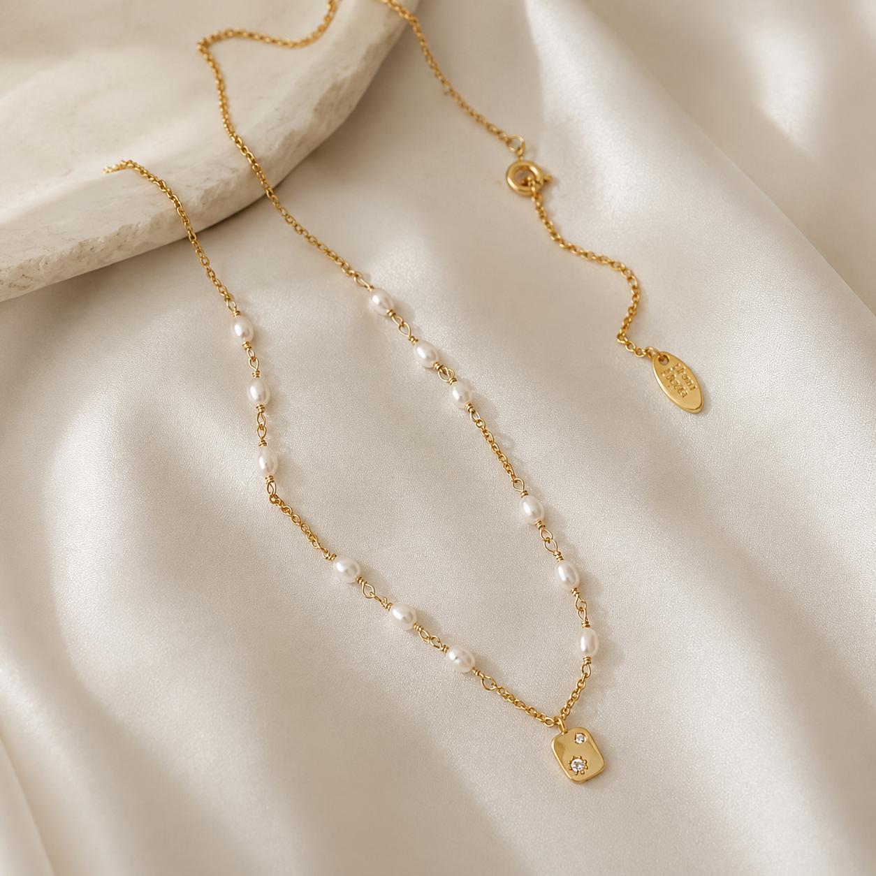 Astria Pearl Necklace