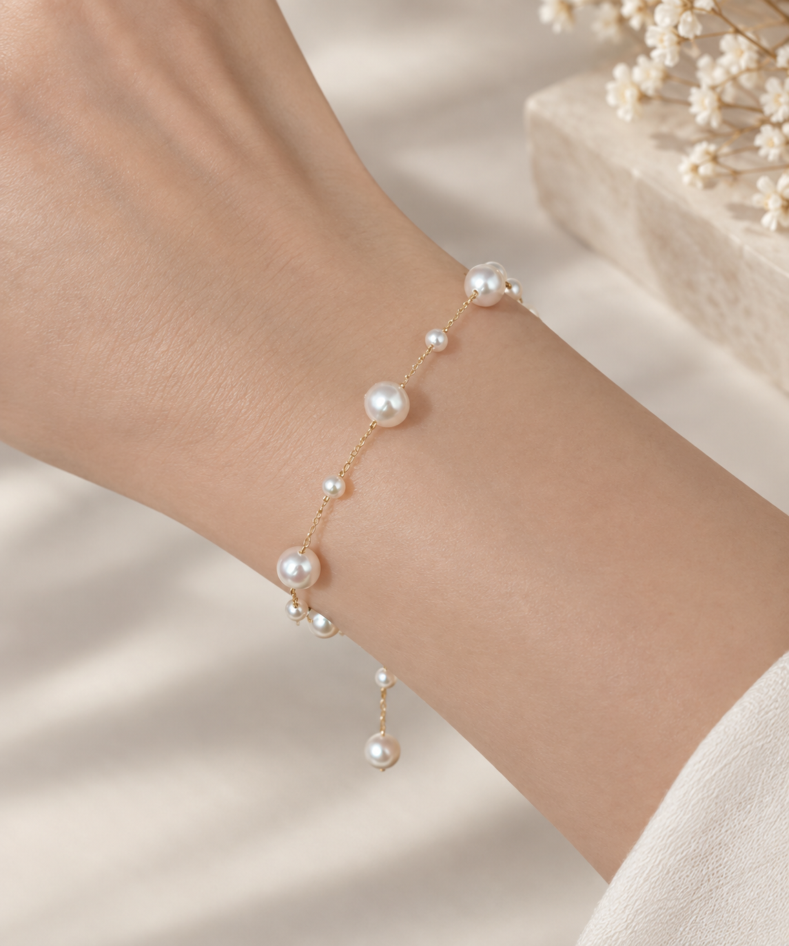 Vishnu Freshwater Pearl Bracelet