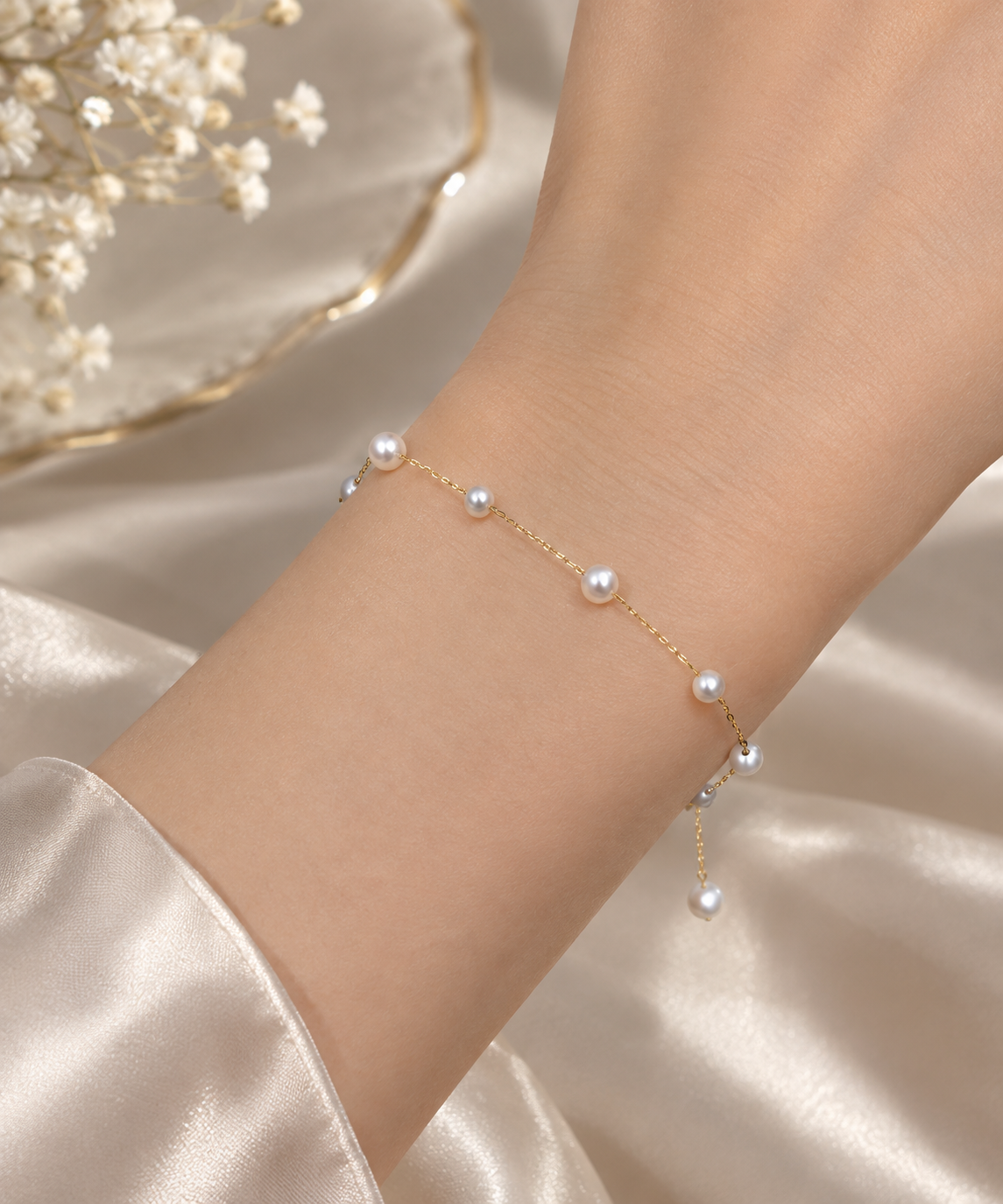 Luna Freshwater Pearl Bracelet