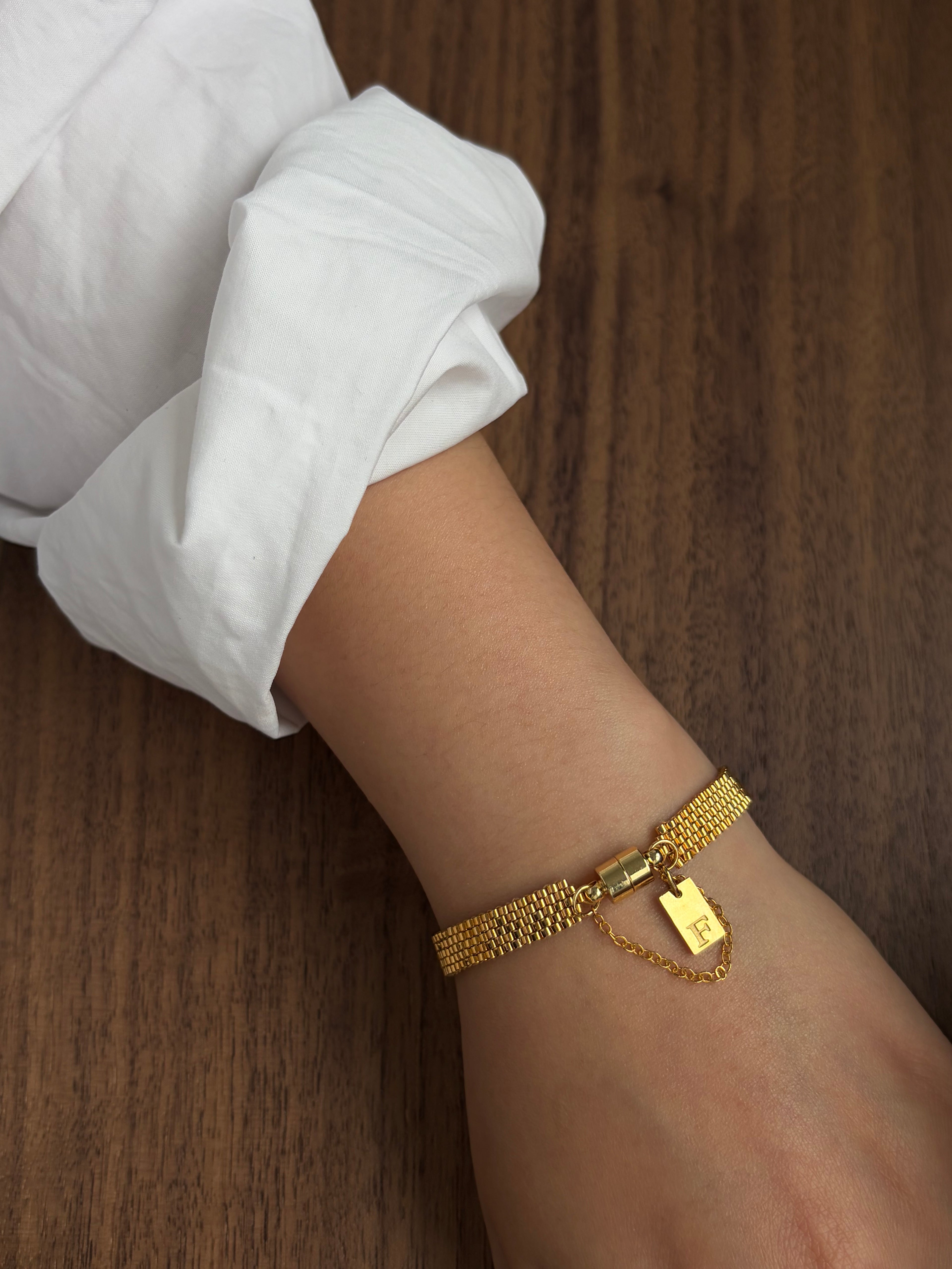 Custom Initial Bracelet