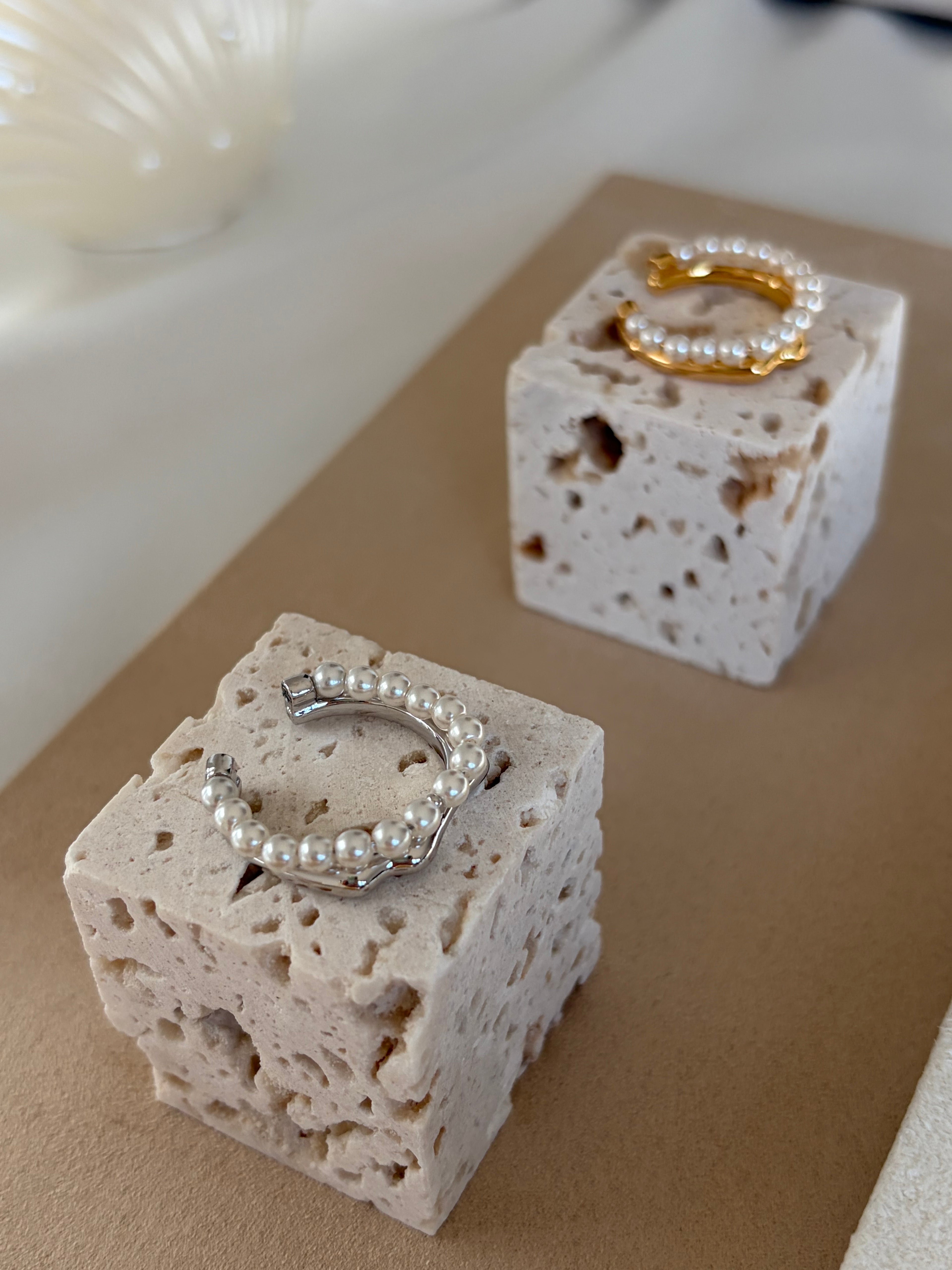 Petite Pearl Layer Ring