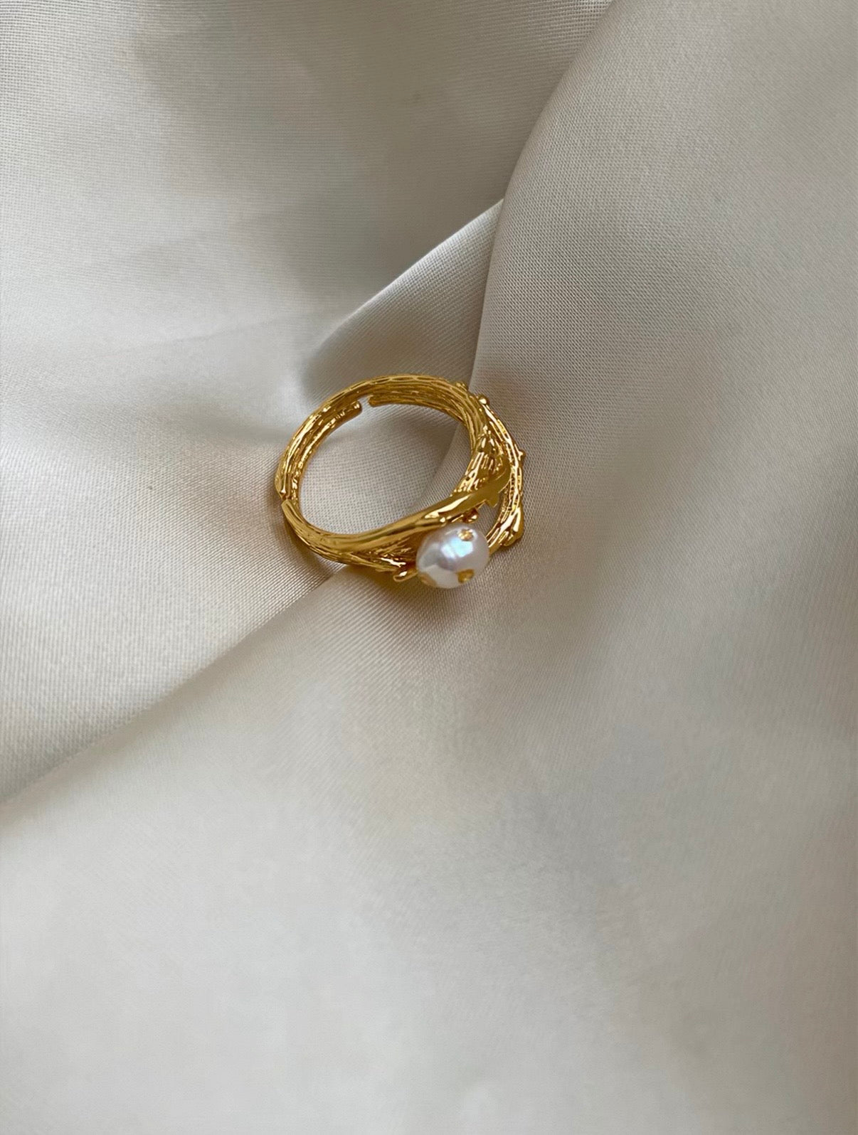 Natural Pearl Ring